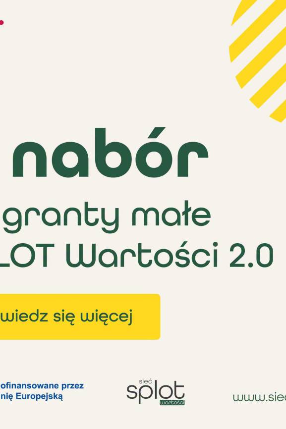 Ruszył nabór na małe granty SPLOT wartości 2.0!