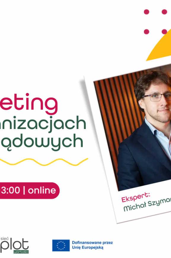 Marketing w organizacjach pozarządowych [webinar]