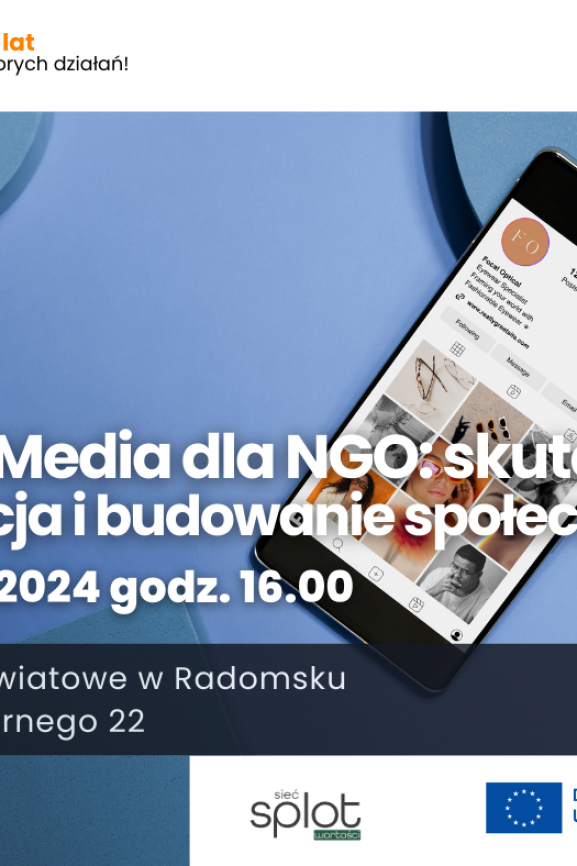 Social Medial dla NGO [Radomsko]