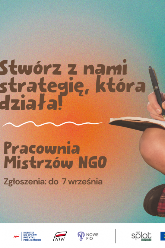 Stwórz z nami strategię, która działa! [Pracownia Mistrzów NGO]
