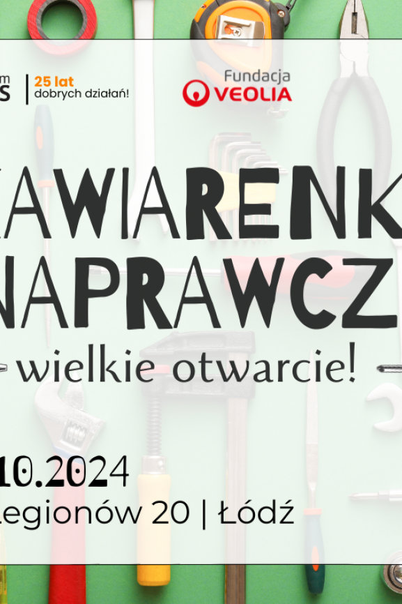 Otwieramy Kawiarenkę Naprawczą! 12.10.