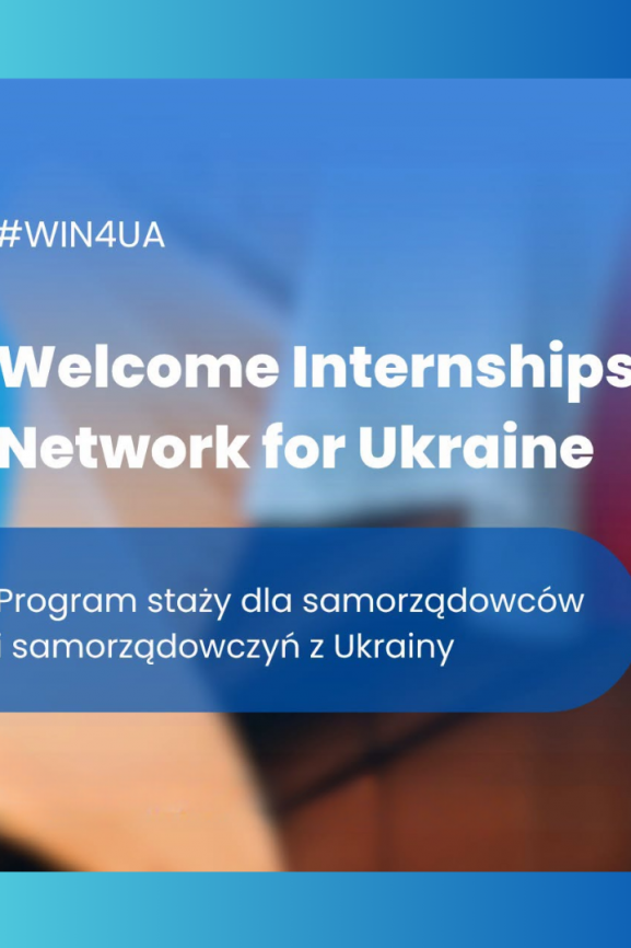 Win4UA! Uczestniczymy w programie dla samorządów.