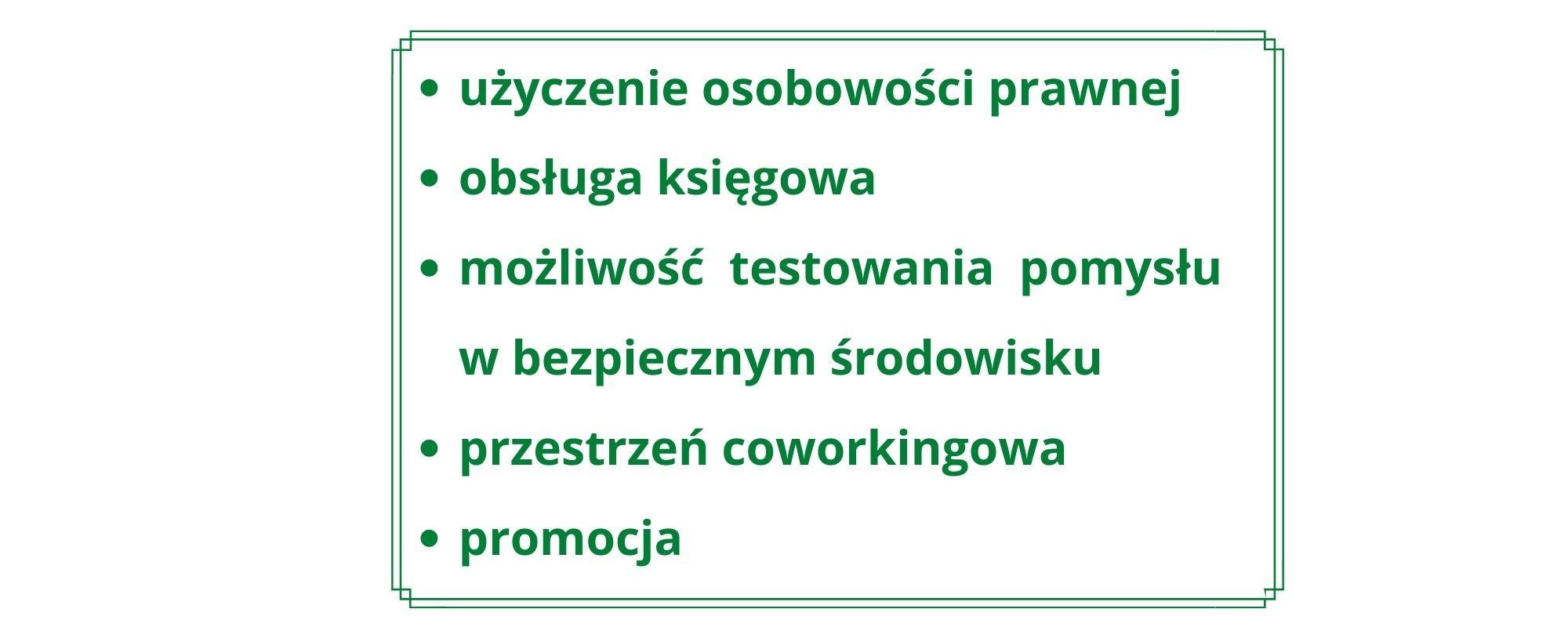 Ekonomizacja Organizacji w bezpiecznym środowisku dzięki INKUBATOROWI PRZEDSIĘBIORCZOŚCI SPOŁECZNEJ