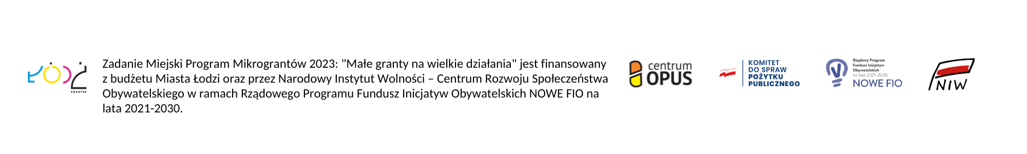 Wyniki ETAPU I MIEJSKIEGO PROGRAMU MIKROGRANTÓW 2023: "Małe granty na wielkie działania"