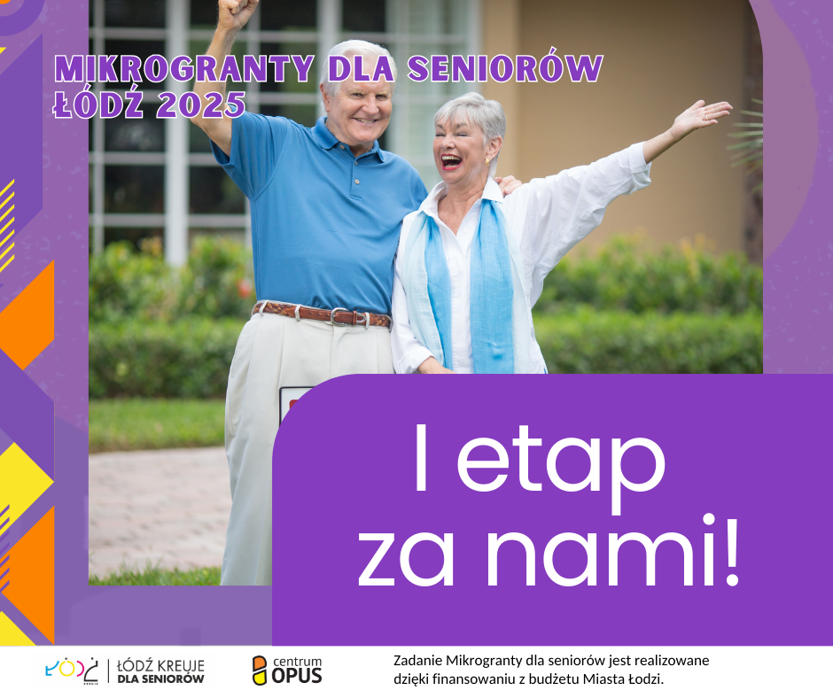 Znamy wyniki I etapu Mikrogranty dla seniorów 2025