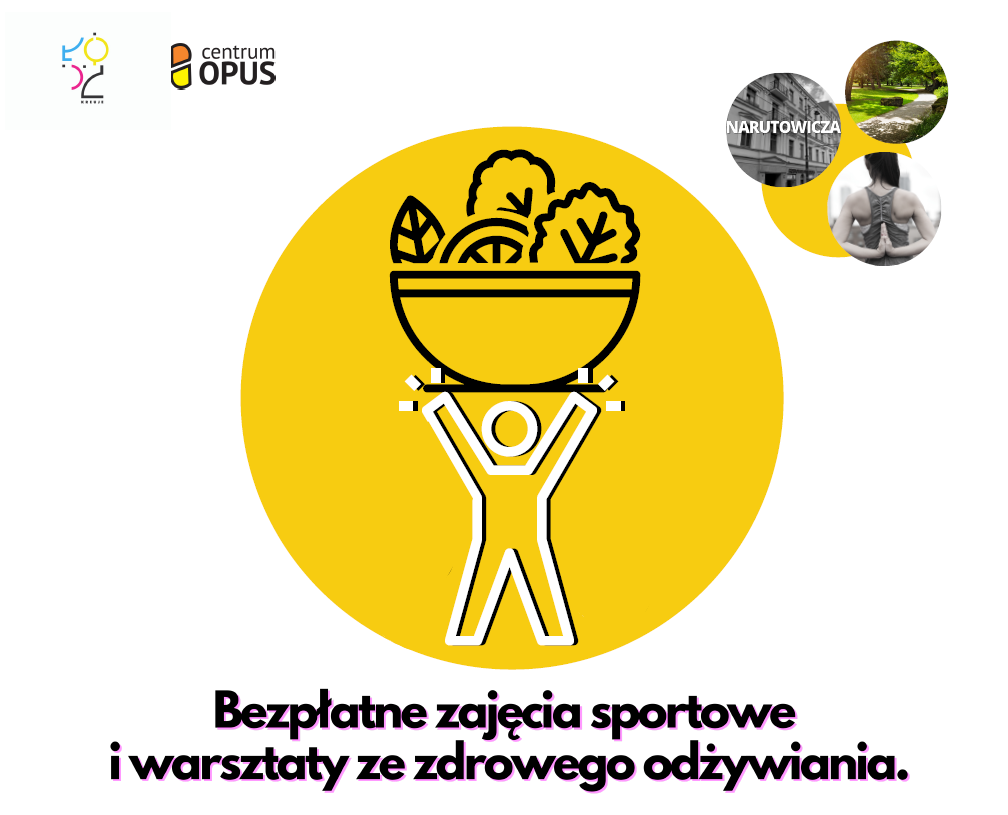 Zaproszenie na bezpłatne zajęcia sportowe i warsztaty ze zdrowego odżywiania
