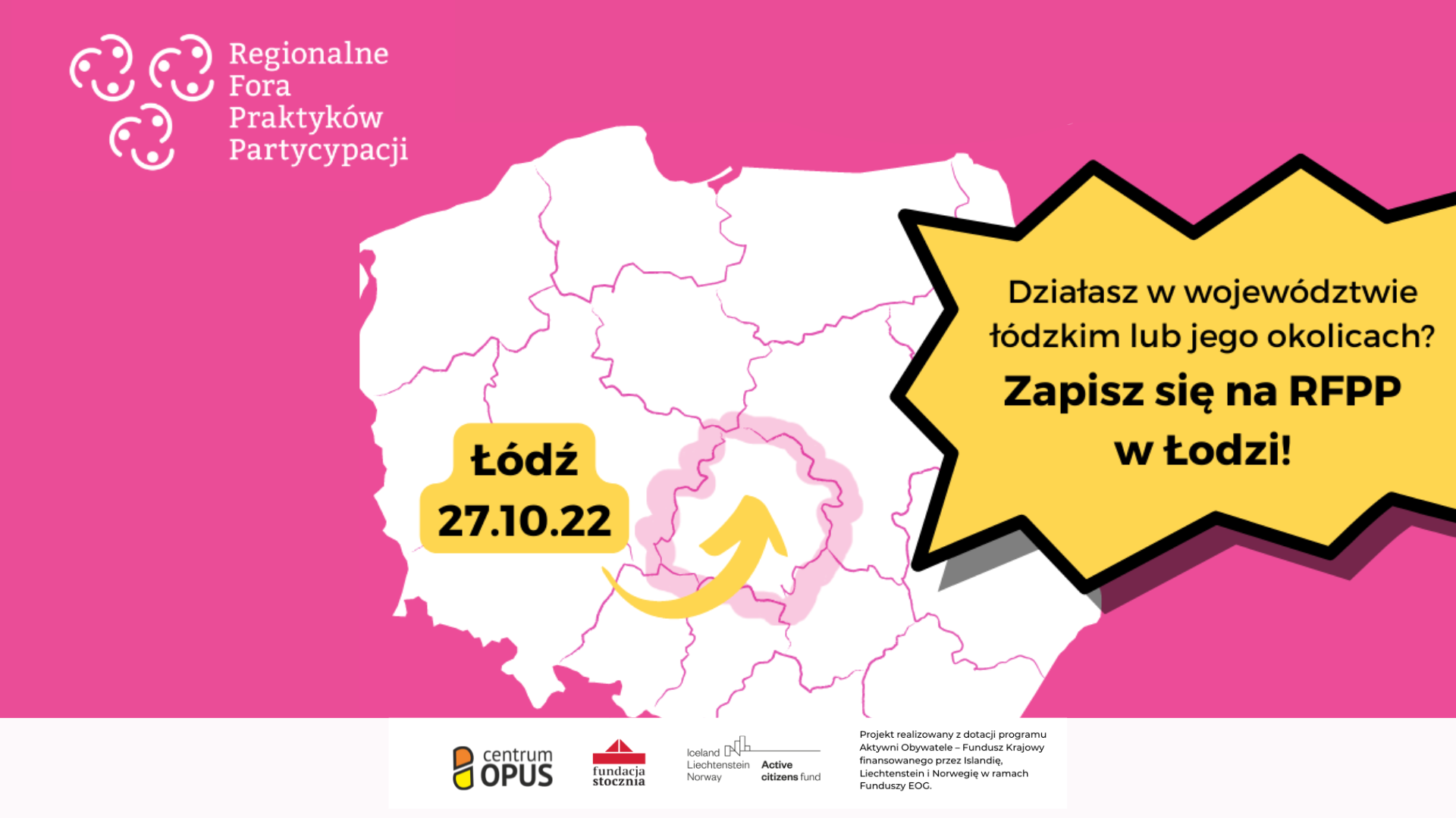 ZAPROSZENIE: Regionalne Forum Praktyków Partycypacji
