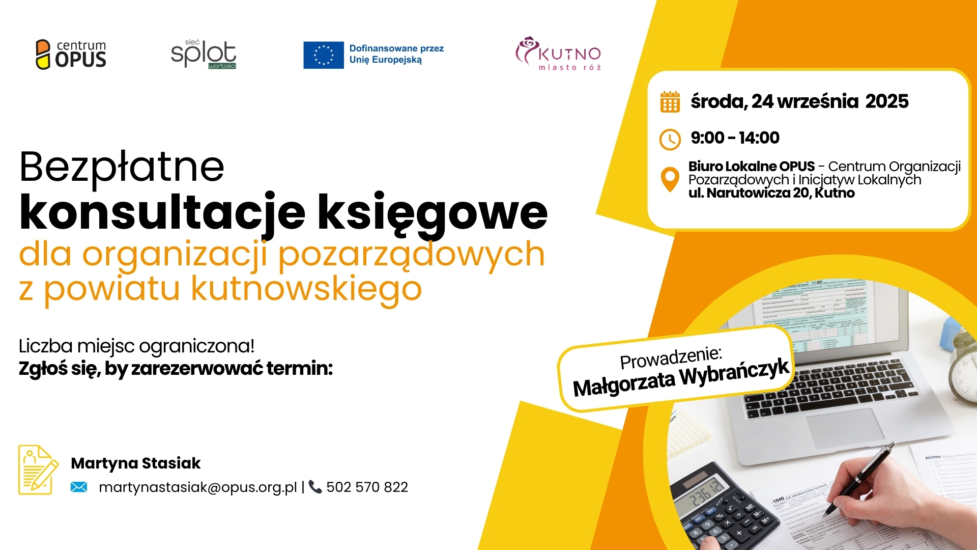 Księgowość: bezpłatne doradztwo w Kutnie