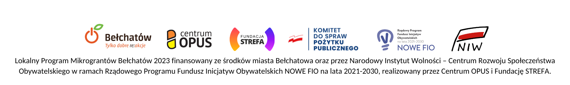 Wyniki Lokalnego Programu Mikrograntów Bełchatów 2023