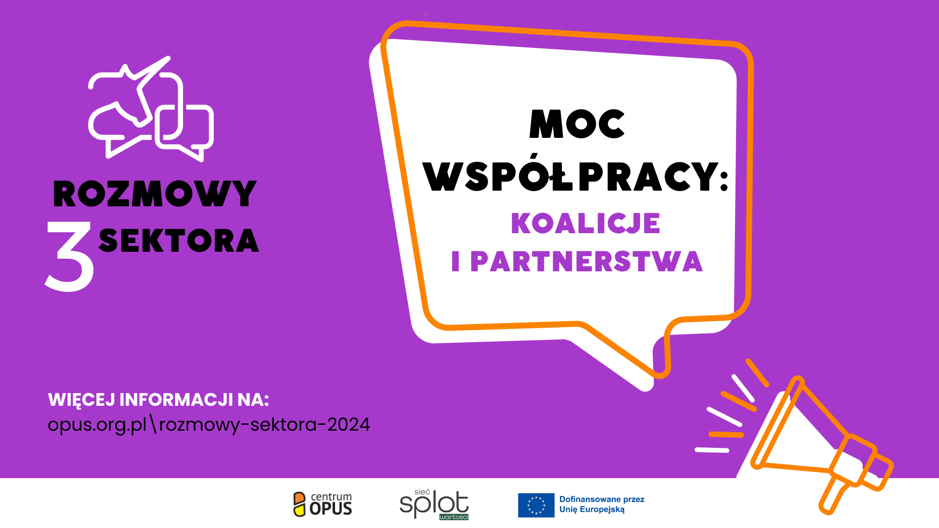 Rozmowy 3. sektora: moc współpracy