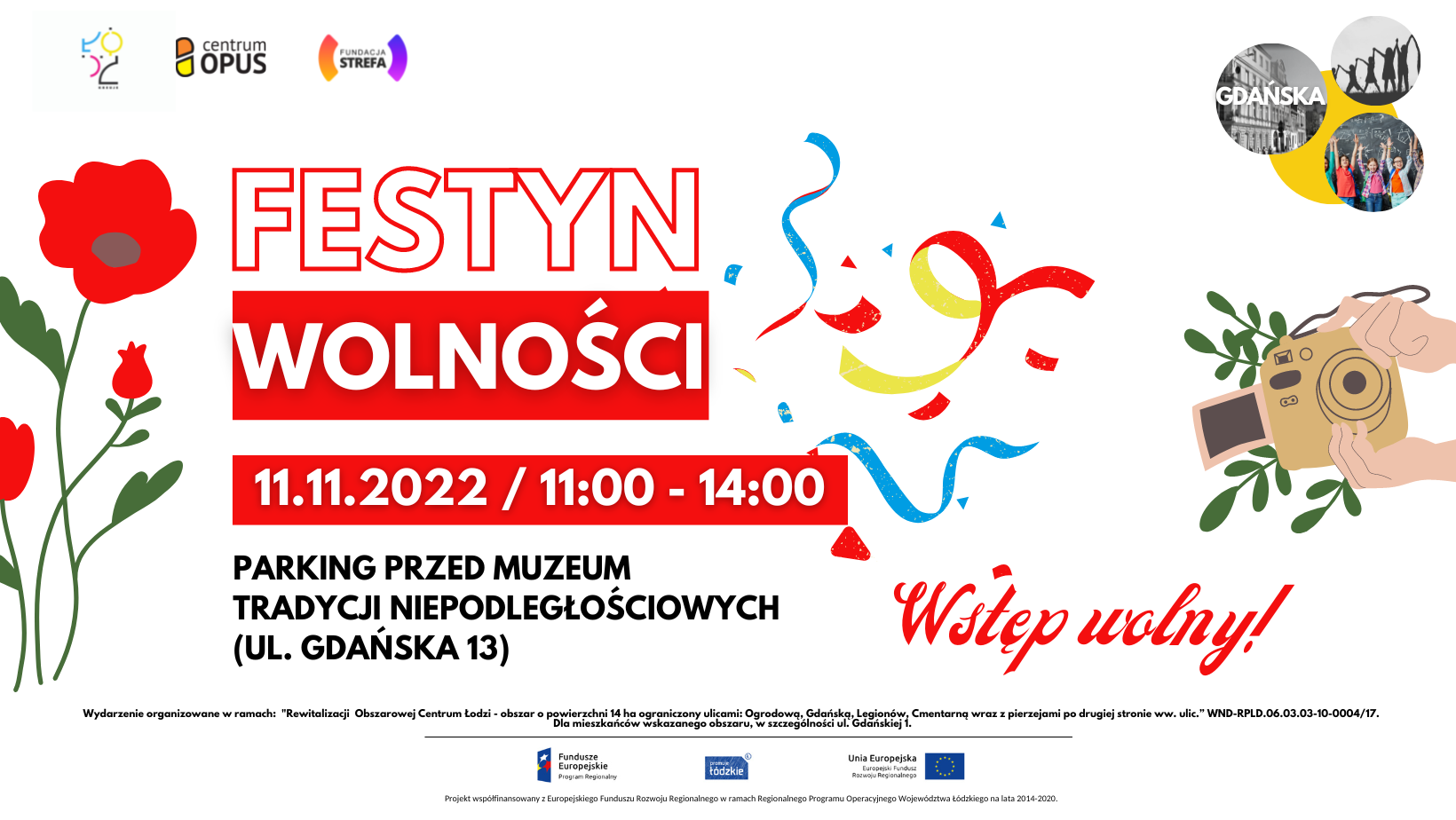 FESTYN WOLNOŚCI - spędźmy razem 11 listopada!