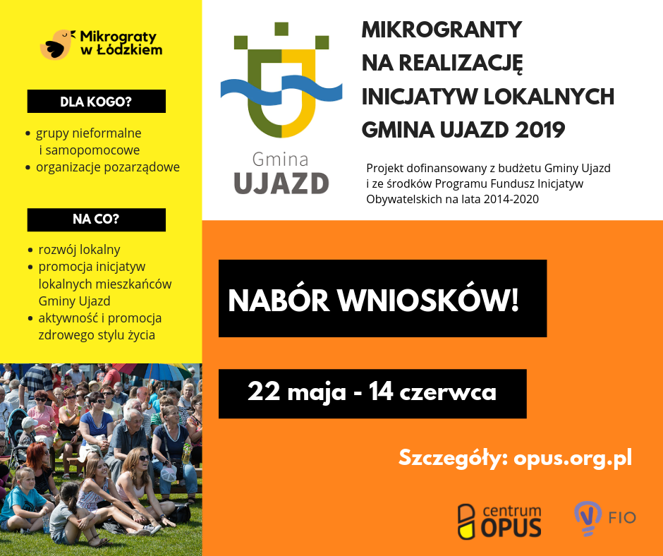 Startuje konkurs lokalny w gminie Ujazd